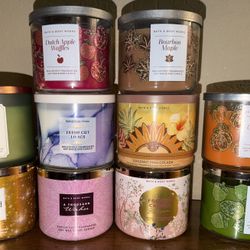 Bath & Body Works Candle Bundle
