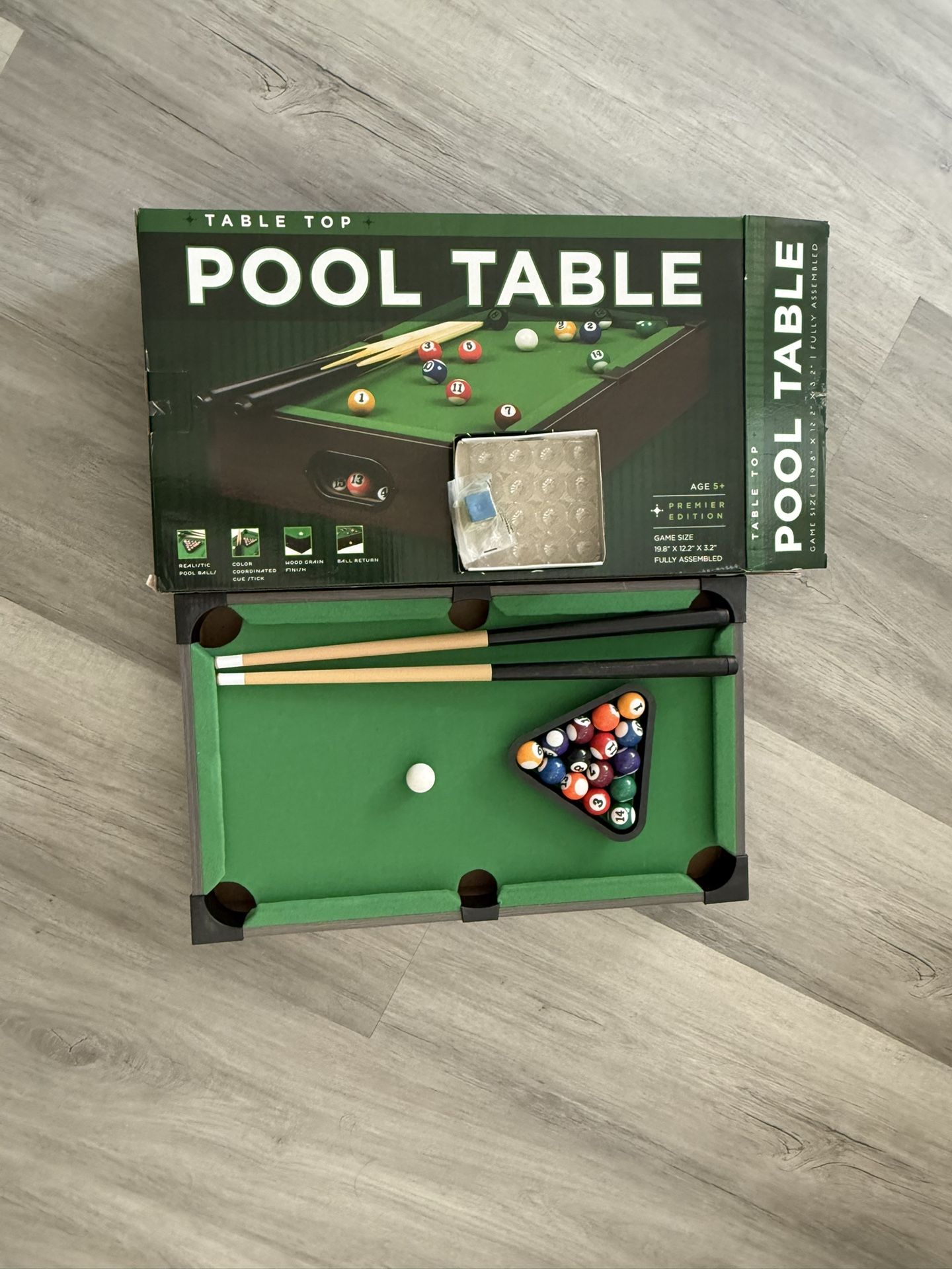 Table Top Pool Game