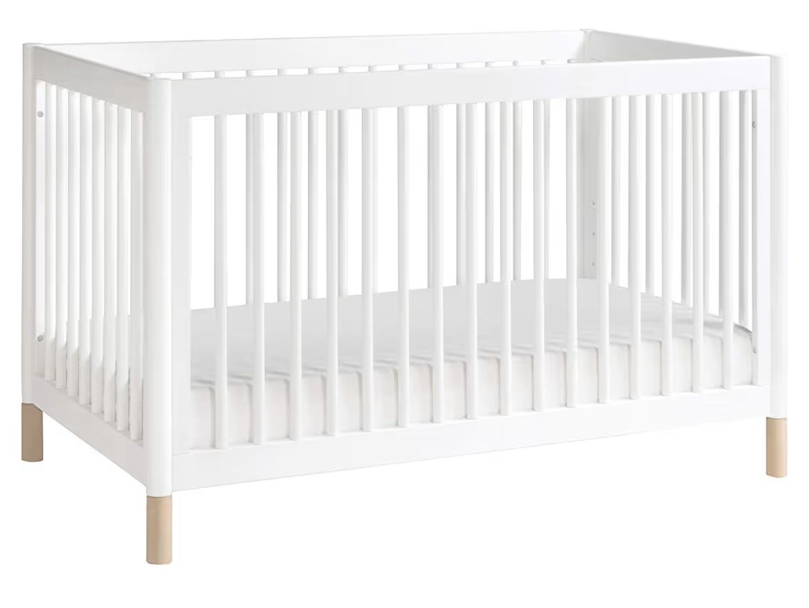 Babyletto Gelato 4-in-1 Convertible Crib with Toddler Bed Conversion And Mattress