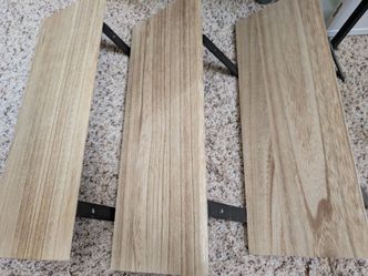 Floating shelves (3 sets)
