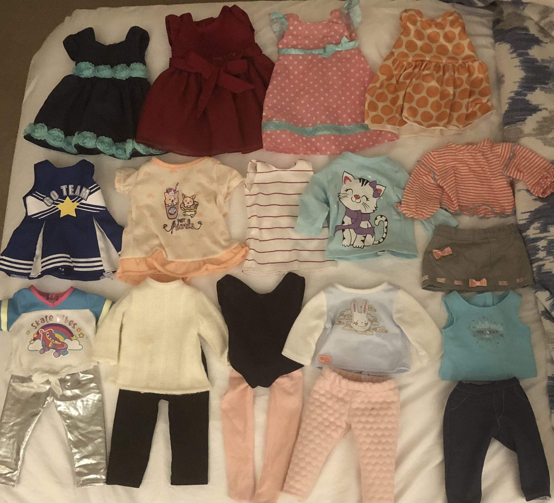 Our Generation/American Girl Doll clothes and shoes