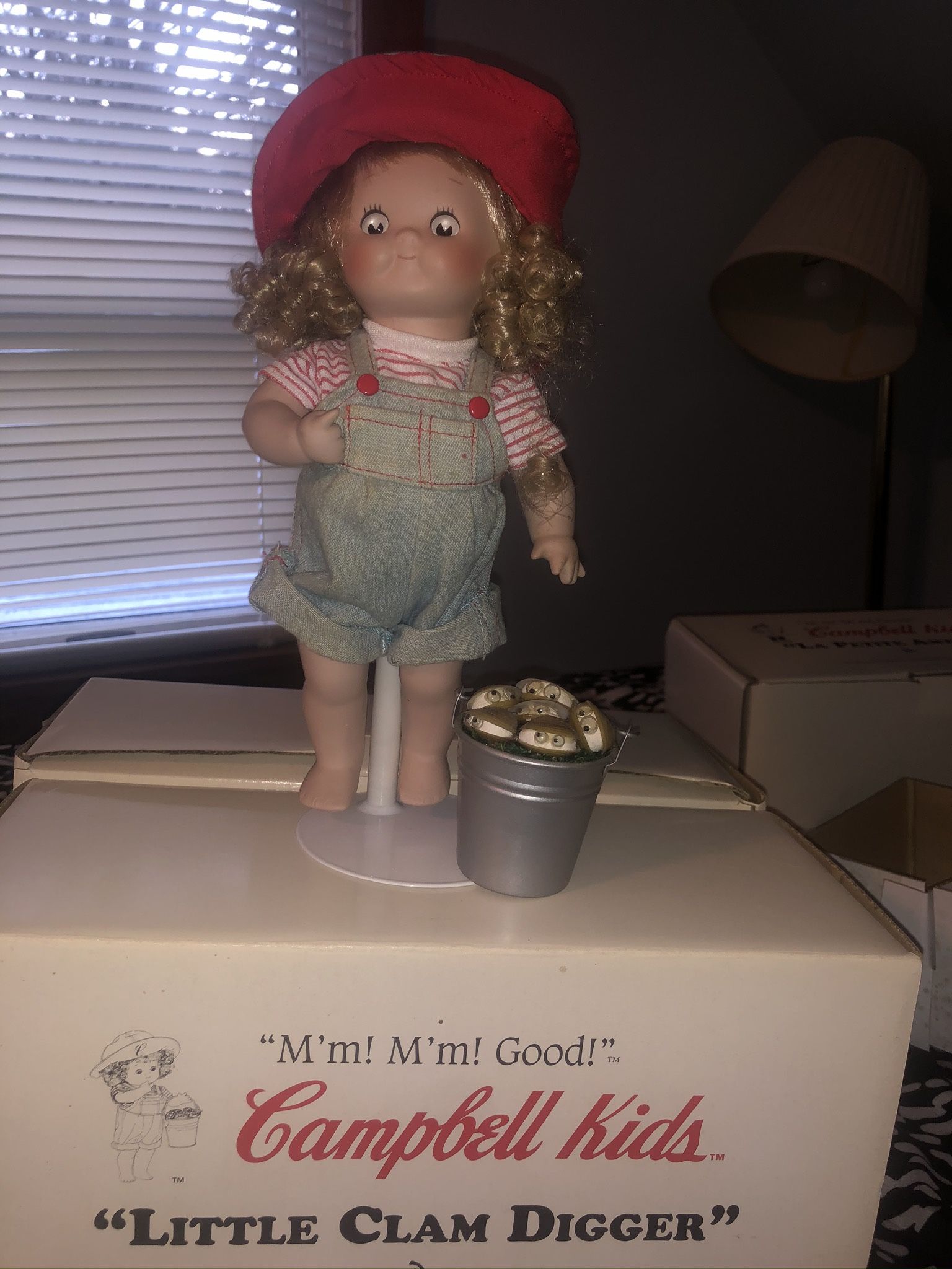 1997 Campbell Kids “Little Clam Digger” By Danbury Mint