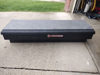 Weather Guard Black Truck Bed Tool Box