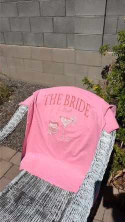 The Bride Club Pink Graphic T-Shirt Total of 5 Tshirts