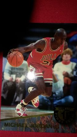 92/93 Fleet Ultra Michael Jordan All NBA First Team Card