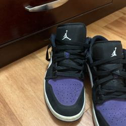 jordan 1 og low court purple 