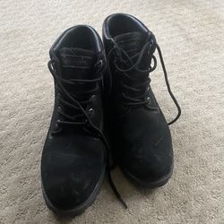 Black Boots Size 4 .5