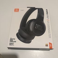 JBL Live 675NC Wireless True Adaptive Noise-Cancelling On-Ear Headphones 