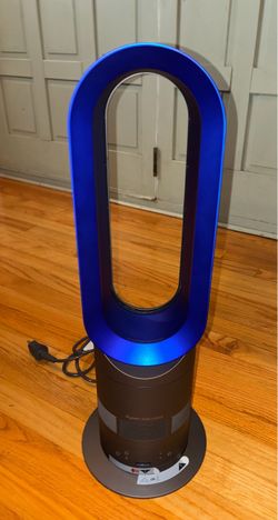 Dyson AM04 hot + cool Table fan heater blue Stylish Home Appliances +Remote Work