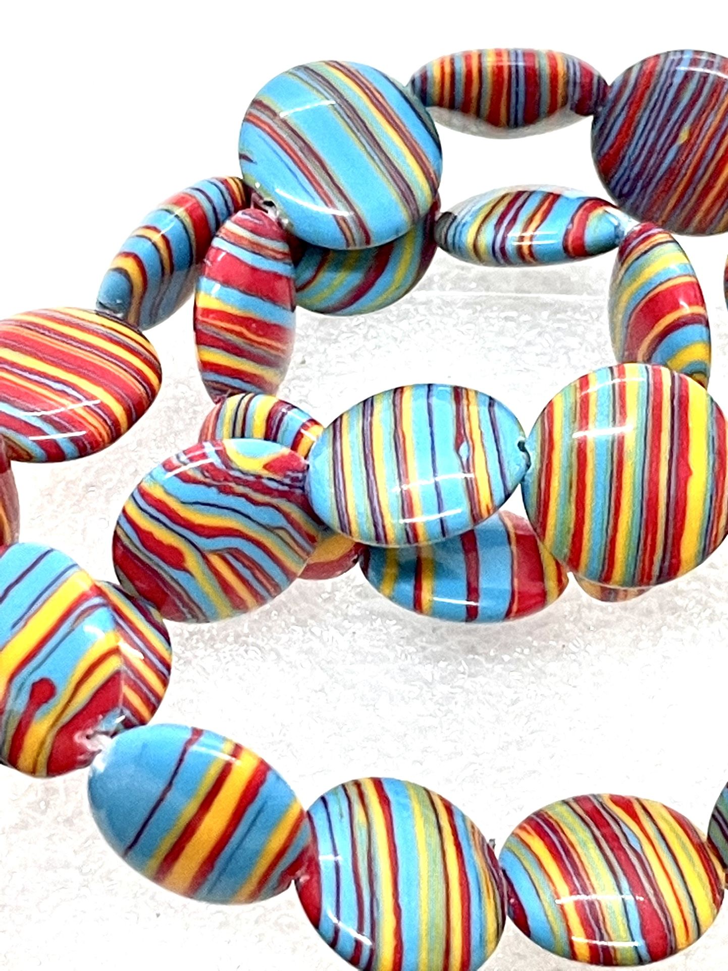 14mm Candy Stone Beads