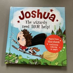 Personalized Name Magical Storybook Joshua The Wizards Need Your Help