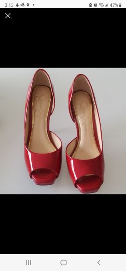 Red Pums Jessica Simpson  