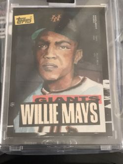 Topps Project 2020 101 Willie Mays Giants