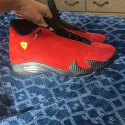 Jordan 14s Ferrari Size 12