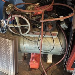 Old air compressor