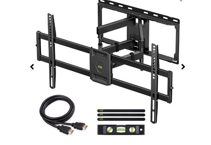 XML008-1K
USX MOUNT Full Motion TV Wall Mount

for Most 47-84 inch Flat Screen/LED/4K TVs
TV Mount Bracket Dual Swivel Articulating Tilt 6 Arms
Max VE