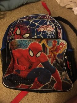 Spider man backpack