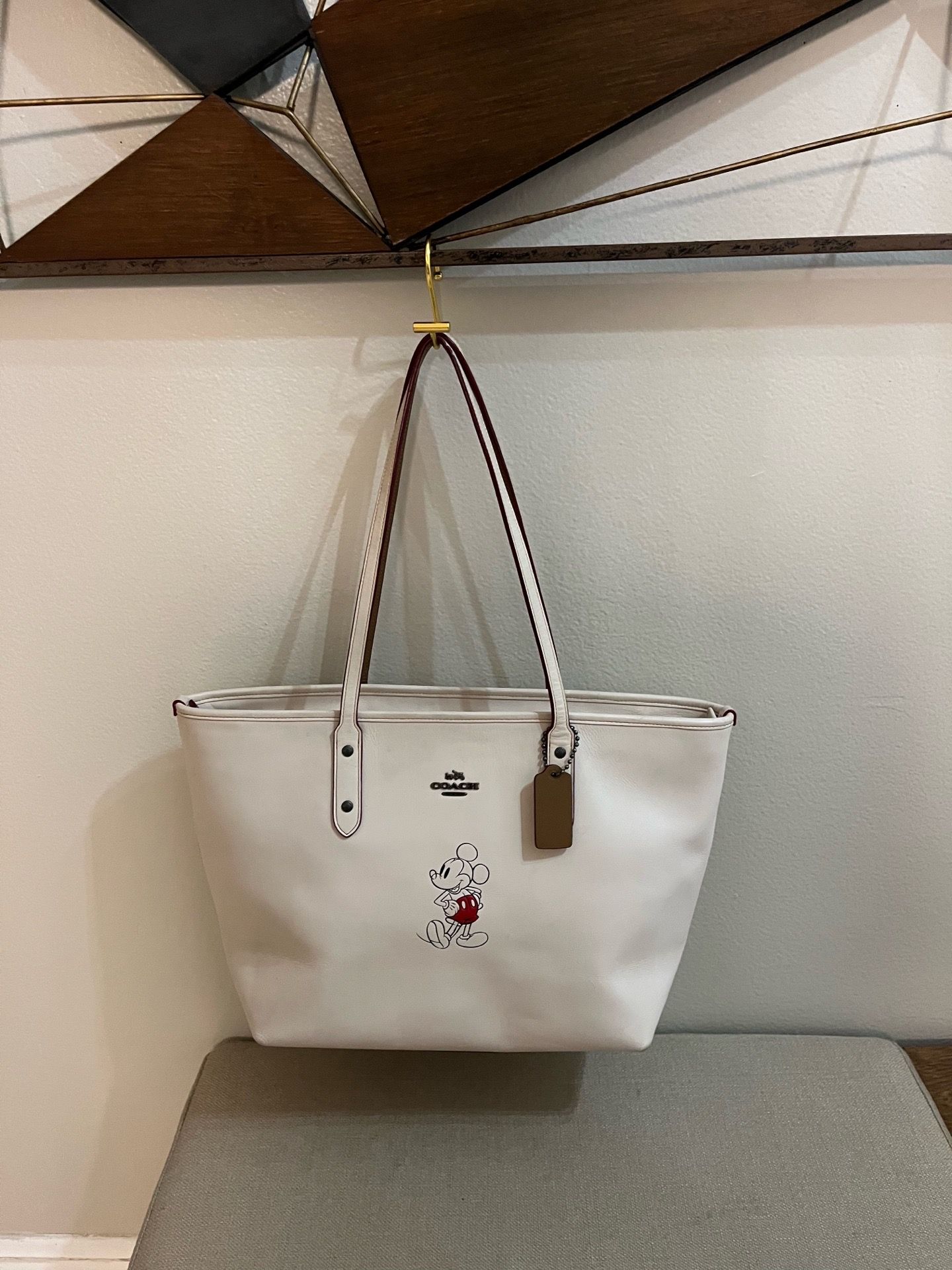 Rare Vintage COACH MICKEY Tote Bag
