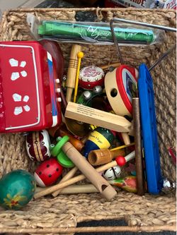 Lot of kids musical instruments