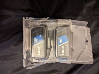 HART 20V 4Ah Lithium Ion Battery 2-Pack