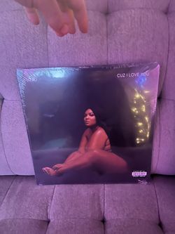 new/sealed vinyl - lizzo- cuz i love you 