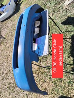 96-98 Honda Civic sedan front bumper