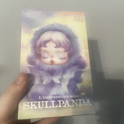 Skullpanda L’impressionnisme Series Plush Doll - Teakwood