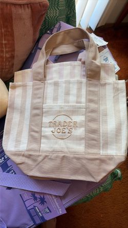 Trader Joe’s Striped Mini Tote Bags