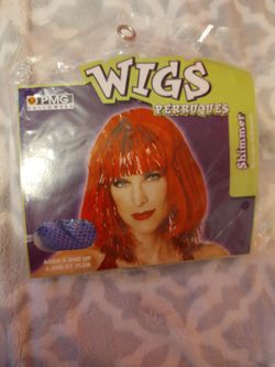 Purple Halloween Wig