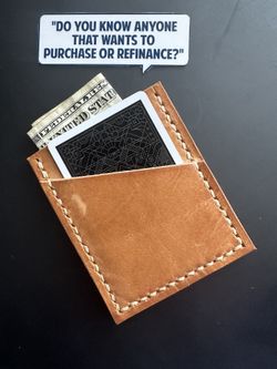 Handcrafted Leather Cardholder 