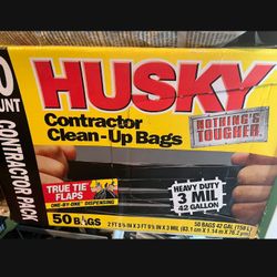 Husky Contractor Cleanup Bags
