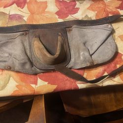 Vintage Leather Fishing Belt