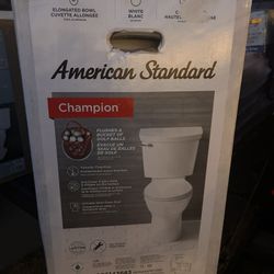 New 2 Piece Elongated Chair Height Toilet