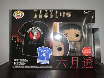 Tokyo Ghoul Funko POP! and Tee (Size L)