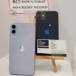 Apple IPhone 11 Unlocked 64GB - Payment Plan Available For As Low As $25 