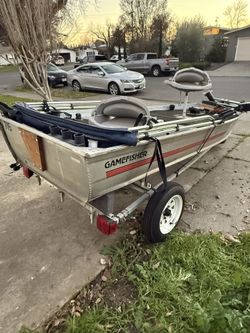 12 ft Gamefisher aluminum boat