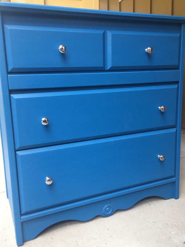 Blue Dresser For Sale In Palo Alto Ca Offerup