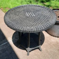 Round Patio Table - $45