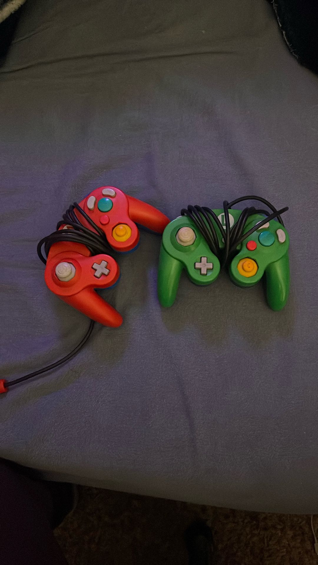 Mario And Luigi Gamecube Controller