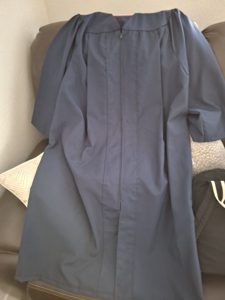 Navy Blue Cap And GOWN $15