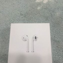 White Airpods
