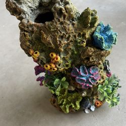 Top Fin Coral and Plant Rocky Aquarium Decor