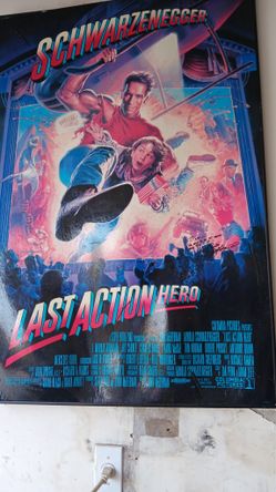 ARNOLD SWARZENNEGER LAST ACTION HERO SIGN AUTHENTIC AUTOGRAPH