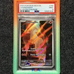Pokemon - PSA 9 Charmander #168 (151)