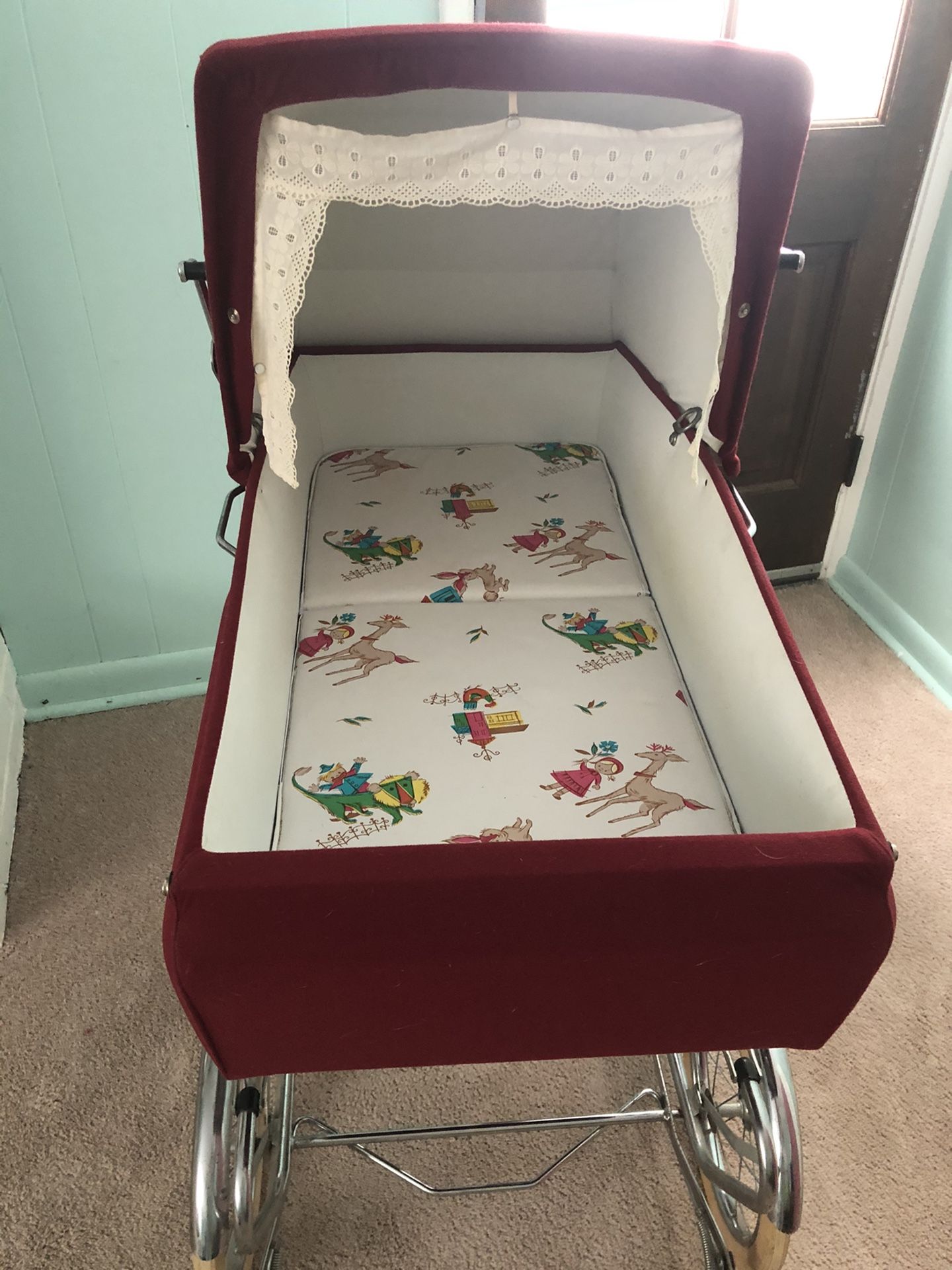 Antique Perego Baby Pram Antiques