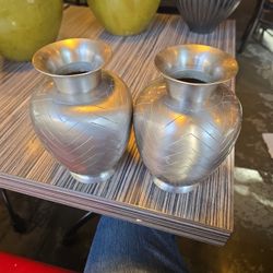 Twin Decorative Vases