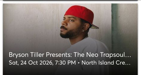 Bryson Oct 24th SEC 202 ROW H 2 TICKETS