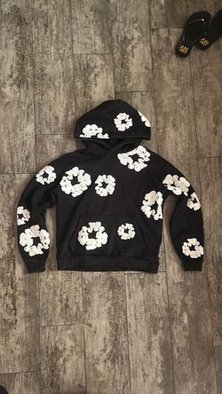 Denim Tears Cotton Black Hoodie