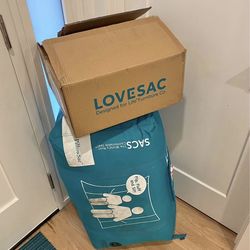 **NEW IN BOX!** Lovesac Pillowsac with Cover