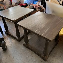 End Tables Grey Solid For Free 2
